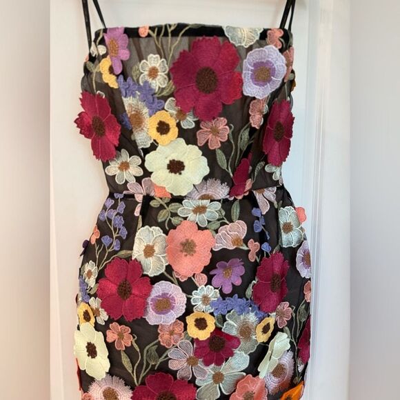 NWOT BRONX AND BANCO BOUQUET MARAYA MULTI STRAPLESS MINI DRESS - Picture 7 of 15